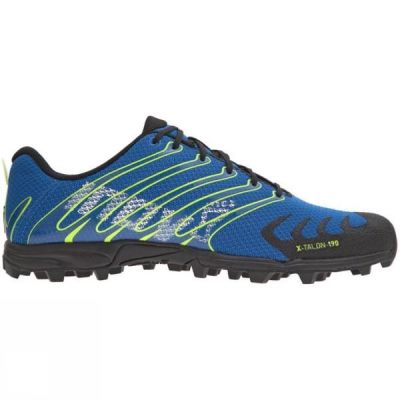 Zapatillas Running Inov-8 X-Talon 190 Hombre - Azules Oscuro / Amarillo - Chile FHY238716